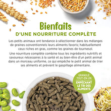 Load image into Gallery viewer, Mélange d'aliments granulés Living World pour petit animaux - 900 gr