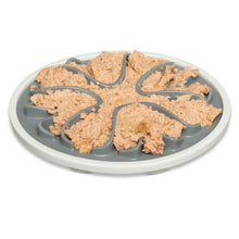 Load image into Gallery viewer, Messy Cats Bol ralentisseur à ventouses pour chat - Gris pâle