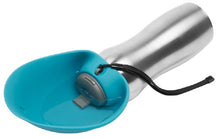 Load image into Gallery viewer, Messy Mutts Abreuvoir de voyage en acier inoxydable, Pastèque