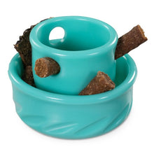 Load image into Gallery viewer, Messy Mutts Jouet pour petit chien ''Totally Pooched, Puzzle'n Play'', Bleu