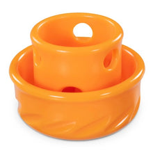 Load image into Gallery viewer, Messy Mutts Jouet pour petit chien ''Totally Pooched, Puzzle'n Play'', Orange