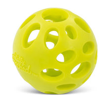 Load image into Gallery viewer, Messy Mutts ''Totally Pooched, Huff'n Puff Ball'' Jouet balle pour chien, Verte