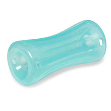 Load image into Gallery viewer, Messy Mutts "Totally Pooched, Stuff 'n Shake Barrel" Jouet en caoutchouc pour chien, Bleu