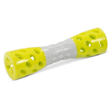 Load image into Gallery viewer, Messy Mutts ''Totally Pooched, Toss'n Hourglass'' Jouet sablier pour chien, Vert