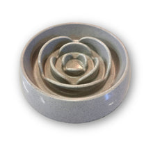 Load image into Gallery viewer, Messy Mutts Bol Ralentisseur pour chien ou chat - Gris Moucheté