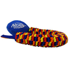 Load image into Gallery viewer, Scoubidou carré à tirer Nerf Dog, petit, 48 cm (19 po)