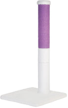 Load image into Gallery viewer, Noba Evolution - 4 en 1 Griffoir Évolutif - Fausse fourrure blanche / Corde mauve