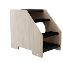 Load image into Gallery viewer, Noba Origin Cachette en forme d'escalier - Cercle - Noir