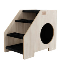 Load image into Gallery viewer, Noba Origin Cachette en forme d'escalier - Cercle - Noir