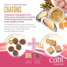 Load image into Gallery viewer, Nourriture Catit Signature avec cru séché à froid pour chatons - Repas de poulet - 1,8 kg (4 lb)