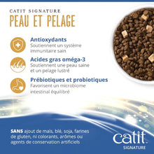 Load image into Gallery viewer, Nourriture Catit Signature avec cru séché à froid pour chats adultes - Repas de poisson océanique - Peau et pelage