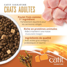 Load image into Gallery viewer, Nourriture Catit Signature avec cru séché à froid pour chats adultes - Repas de poulet