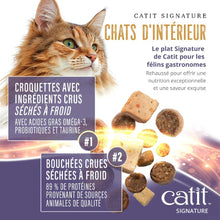 Load image into Gallery viewer, Nourriture Catit Signature avec cru séché à froid pour chats d’intérieur - Repas de poulet