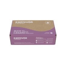 Load image into Gallery viewer, Nourriture crue pour chien Karnivor - Canard avec probiotiques
