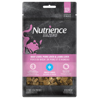 Load image into Gallery viewer, Gâteries Nutrience SubZero Sans grains à protéines multiples, Foie de bœuf, de porc et d'agneau, 30g