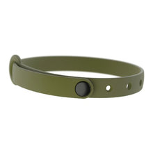 Load image into Gallery viewer, Nuvuq Collier ajustable avec attache de sécurité pour chat - Vert olive