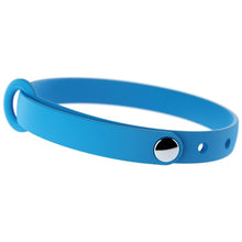 Load image into Gallery viewer, Nuvuq Collier ajustable avec attache de sécurité pour chat, Bleu bleuet