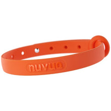 Load image into Gallery viewer, Nuvuq Collier ajustable avec attache de sécurité pour chat, Orange tangerine