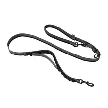Load image into Gallery viewer, Nuvuq Laisse multifonctionnelle pour chien, Poivre noir