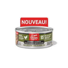 Load image into Gallery viewer, ORIJEN Chat Morceaux et effilochés Repas canard / foie 155 gr