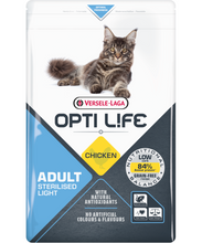 Load image into Gallery viewer, Opti-Life au poulet pour chat adulte STERILISED/LIGHT