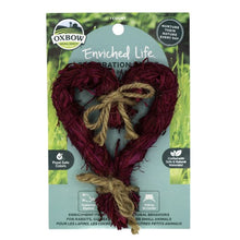 Load image into Gallery viewer, Oxbow Enriched Life - Gâterie à mâcher pour rongeur - Coeur de célébration