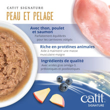 Load image into Gallery viewer, Pâté Catit Signature - Poisson et poulet dans du bouillon d’os - Peau et pelage