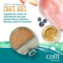 Load image into Gallery viewer, Pâté Entrée Catit Signature - Poulet dans du bouillon d’os pour chats âgés