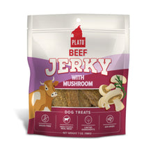 Load image into Gallery viewer, Plato Gâteries pour chien - Jerky de Boeuf & champignon