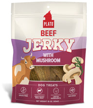 Load image into Gallery viewer, Plato Gâteries pour chien - Jerky de Boeuf & champignon