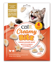 Load image into Gallery viewer, GÂTERIES CATIT CREAMY BITZ Poulet et pétoncle