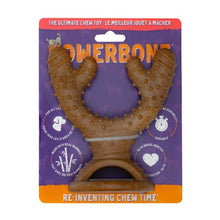 Load image into Gallery viewer, Powerbone Jouet à mâcher pour chien - Nylon & bambou - Bois de cerf 5.5 pouces