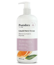 Load image into Gallery viewer, Purodora Lab Savon à main liquide - Pamplemousse et orange