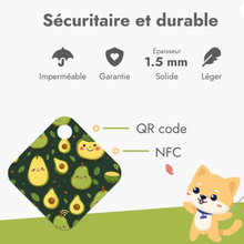 Load image into Gallery viewer, Marengo, Médaille d'identification intelligente pour chien et chat-Motif avocat
