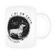 Load image into Gallery viewer, Tasse en céramique-Thème animaux-Chien Lunatique