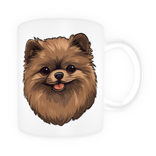 Load image into Gallery viewer, Tasse en céramique-Thème animaux-Poméranien