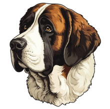 Load image into Gallery viewer, Tasse en céramique-Thème animaux-Saint Bernard