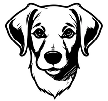 Load image into Gallery viewer, Tasse en céramique-Thème animaux-Labrador noir et blanc