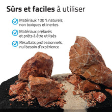 Load image into Gallery viewer, Trousse décorative Fluval de pierres et de sables - Red Rock