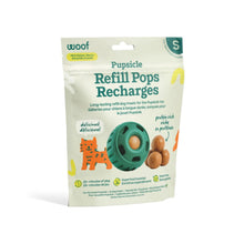 Load image into Gallery viewer, Woof Pet Gâteries pour chien Recharges Pupsicle - Beurre d’arachide et poulet