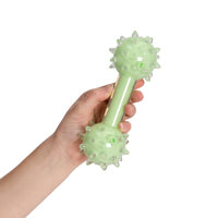 Load image into Gallery viewer, Haltère cramponné Duo Zeus, parfum de menthe, vert, 18 cm (7 po)