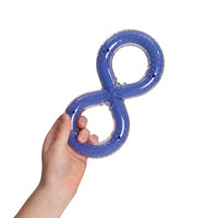 Load image into Gallery viewer, Anneaux en 8 Duo Zeus, parfum de bacon, violet, 20 cm (8 po)