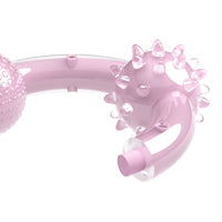 Load image into Gallery viewer, Anneau Duo Zeus, parfum de noix de coco, rose, diam. 15 cm (6 po)