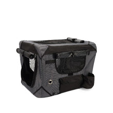 Load image into Gallery viewer, Zeus Cage de luxe en tissu, gris / noir - 2 formats