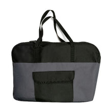 Load image into Gallery viewer, Cage de luxe Zeus en tissu, gris/noir - format moyen