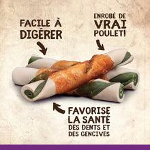 Load image into Gallery viewer, Torsades Better Than Rawhide Zoë pour chiens, agneau et menthe, 152 g