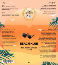 Load image into Gallery viewer, Eau de toilettage Beach Klub