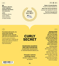Load image into Gallery viewer, Shampoing naturel pour chien et chat Curly Secret