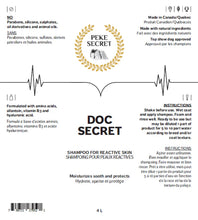 Load image into Gallery viewer, Shampoing naturel pour chien et chat Doc Secret