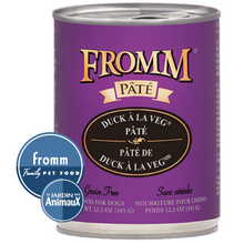 Load image into Gallery viewer, Canned dog FROMM - PÂTÉ DUCK WITH VEG